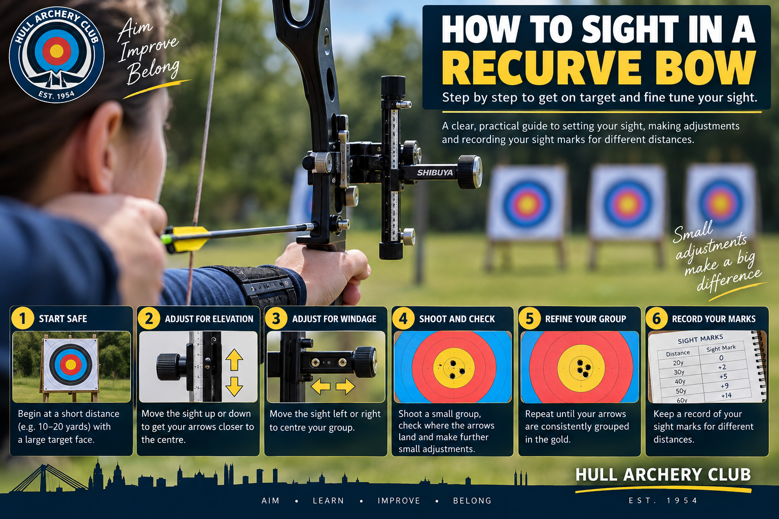 How to Sight In a Recurve Bow